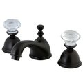 Kingston Brass KS3965WCL 8" Widespread Bathroom Faucet, Oil Rubbed Bronze KS3965WCL